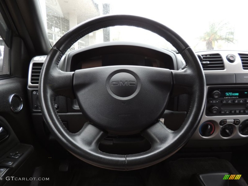 2008 GMC Canyon SLE Crew Cab Steering Wheel Photos