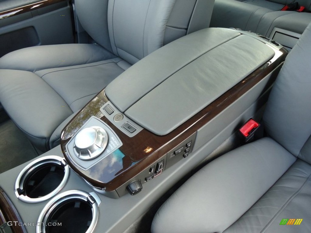 2003 7 Series 745Li Sedan - Titanium Silver Metallic / Basalt Grey/Flannel Grey photo #69