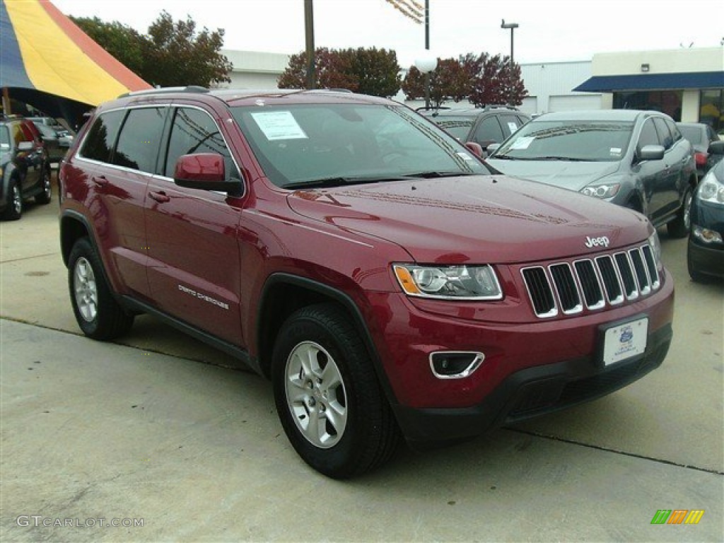 2014 Grand Cherokee Laredo - Deep Cherry Red Crystal Pearl / Morocco Black photo #6