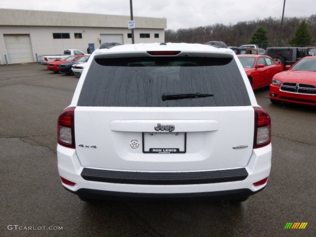 2014 Compass Sport 4x4 - Bright White / Dark Slate Gray photo #7