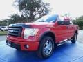 Bright Red 2009 Ford F150 FX4 SuperCrew 4x4