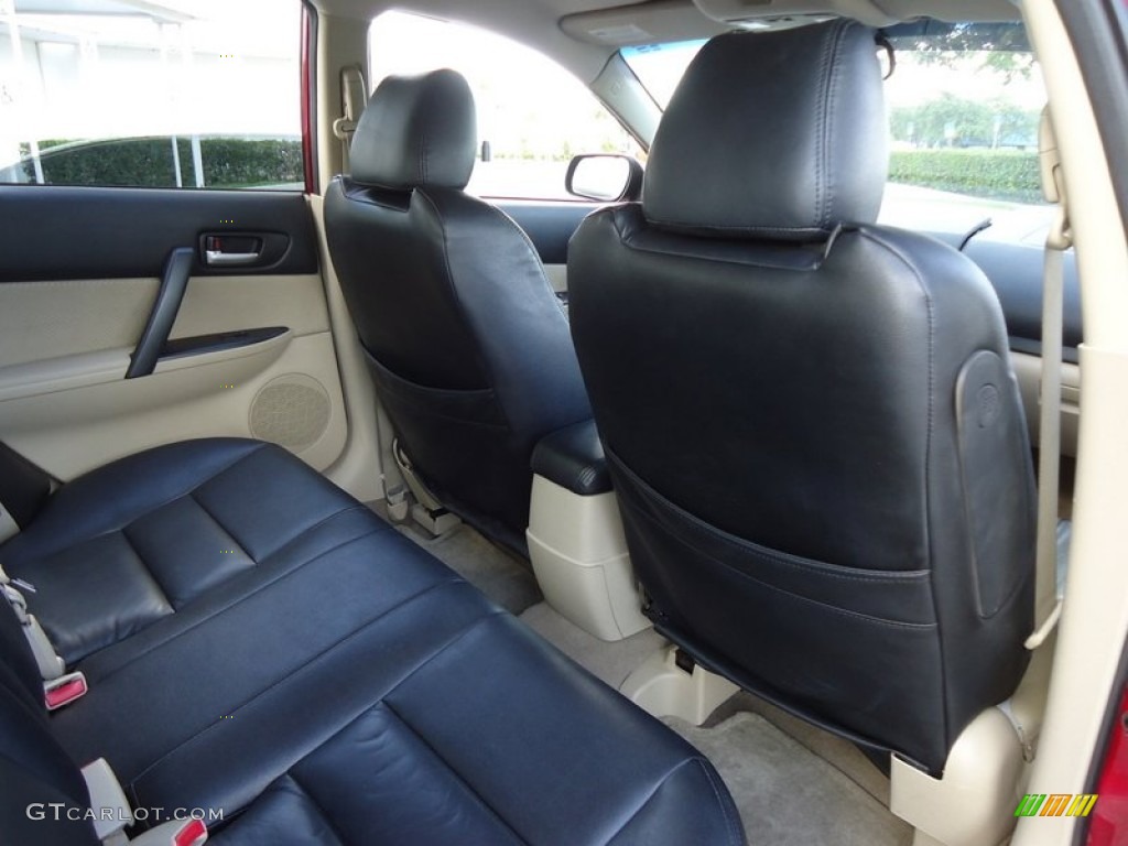 2007 Mazda MAZDA6 i Sport Sedan Rear Seat Photo #88596802