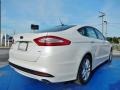 2014 White Platinum Ford Fusion SE  photo #3