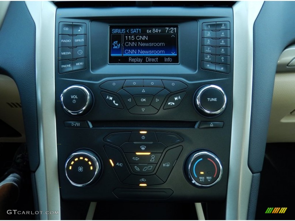2014 Fusion SE - White Platinum / Dune photo #10