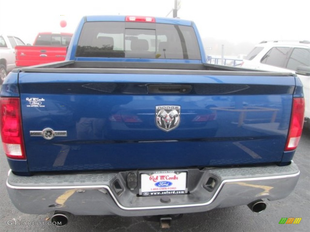 2009 Ram 1500 Lone Star Edition Crew Cab - Deep Water Blue Pearl / Dark Slate/Medium Graystone photo #5