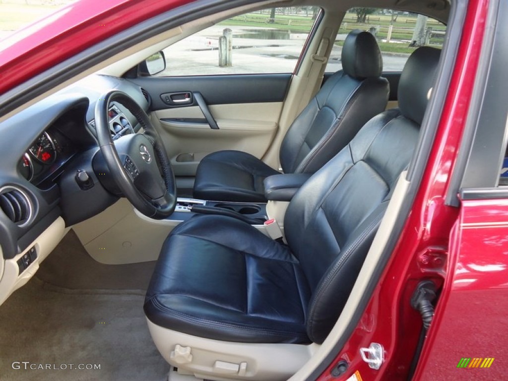 Gray Interior 2007 Mazda MAZDA6 i Sport Sedan Photo #88597882