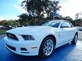 2014 Oxford White Ford Mustang V6 Premium Convertible  photo #1