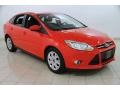 Race Red 2012 Ford Focus SE Sedan