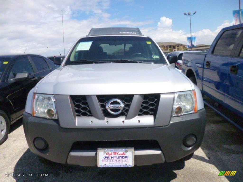 2008 Xterra S - Silver Lightning / Steel/Graphite photo #2