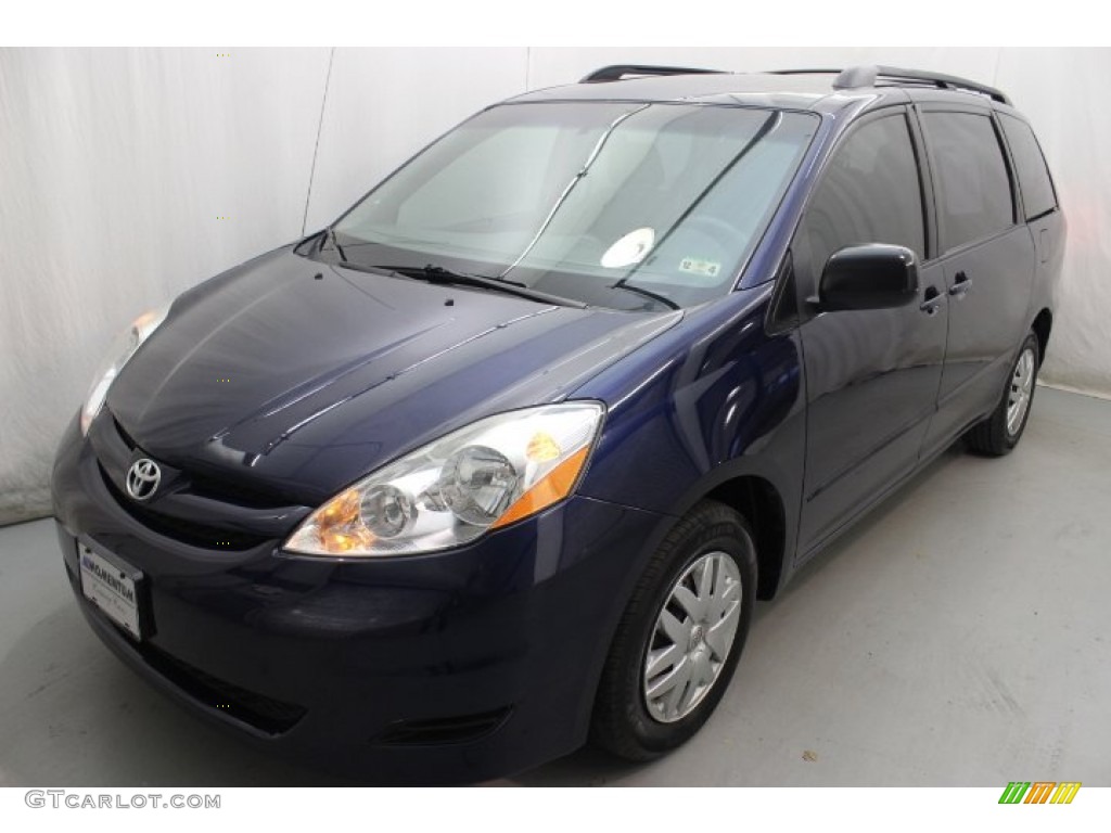 2007 Sienna CE - Nautical Blue Metallic / Stone photo #2