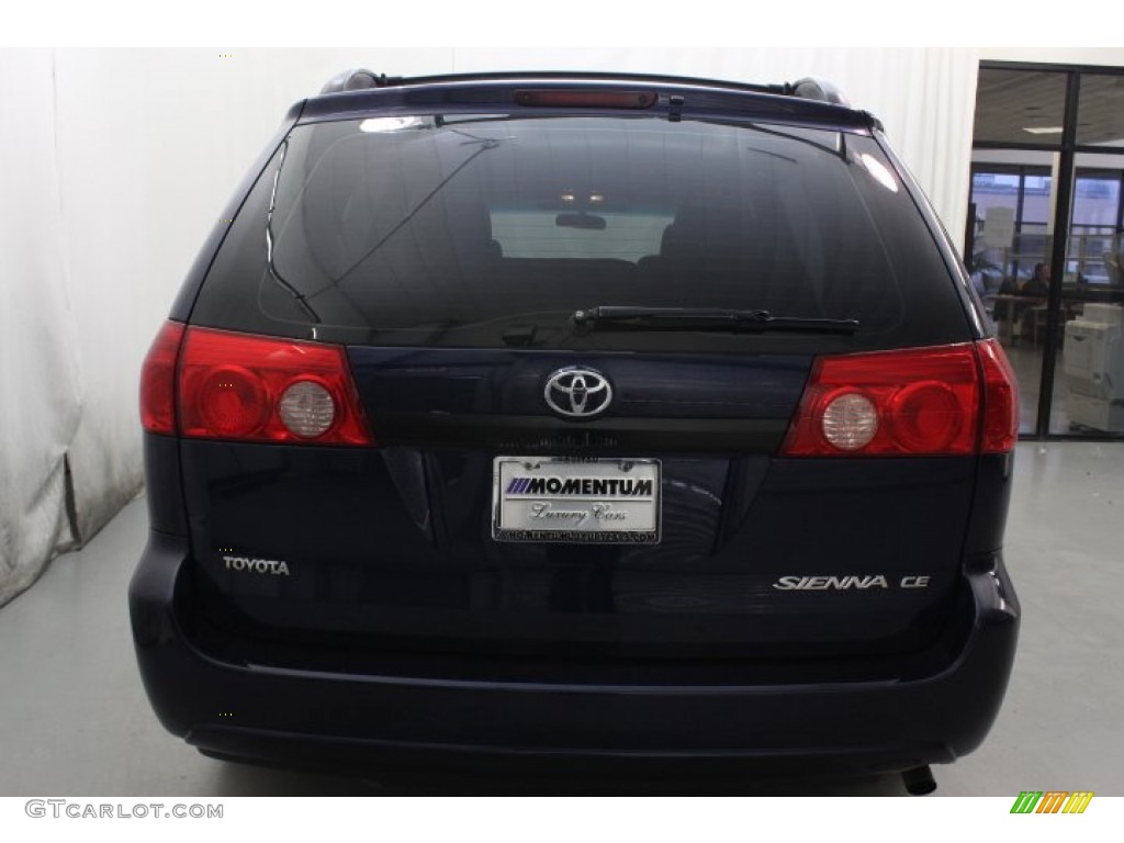 2007 Sienna CE - Nautical Blue Metallic / Stone photo #4