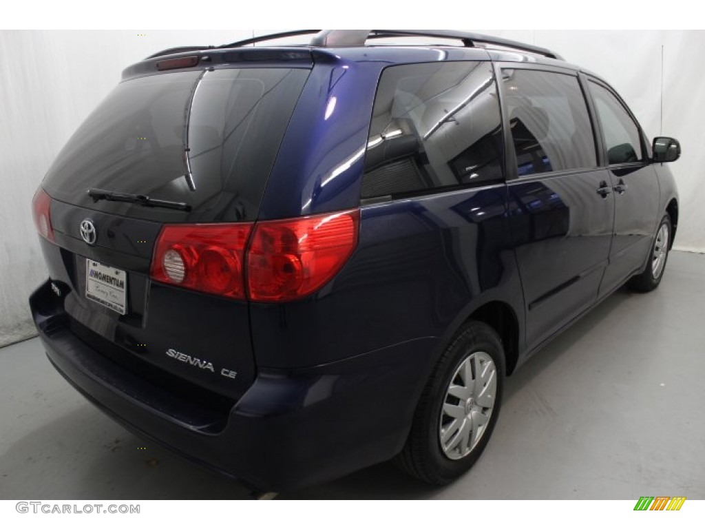 2007 Sienna CE - Nautical Blue Metallic / Stone photo #5