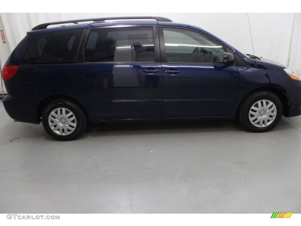 2007 Sienna CE - Nautical Blue Metallic / Stone photo #6