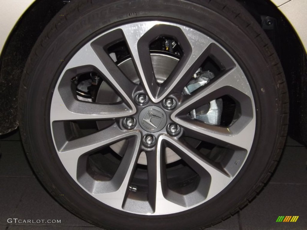 2014 Accord Sport Sedan - Champagne Frost Pearl / Black photo #3