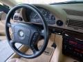 Beige Steering Wheel Photo for 1997 BMW 7 Series #88599625