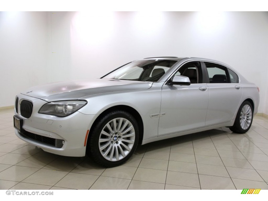 Titanium Silver Metallic 2011 BMW 7 Series 750Li xDrive Sedan Exterior Photo #88599880