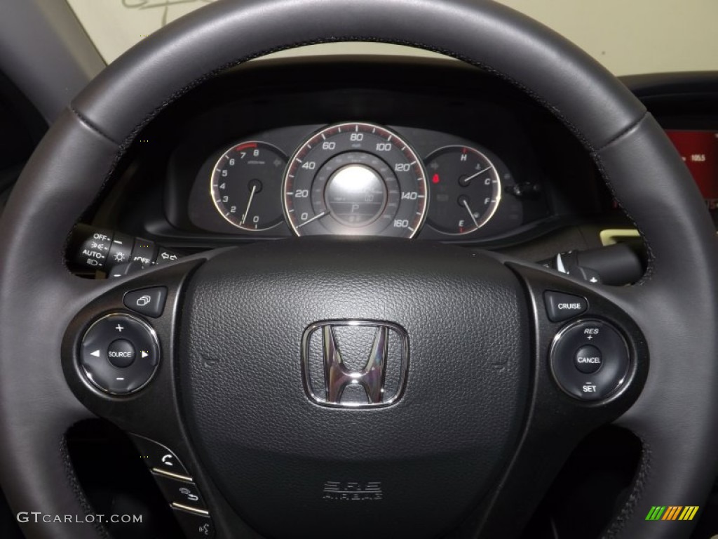 2014 Accord Sport Sedan - Champagne Frost Pearl / Black photo #21