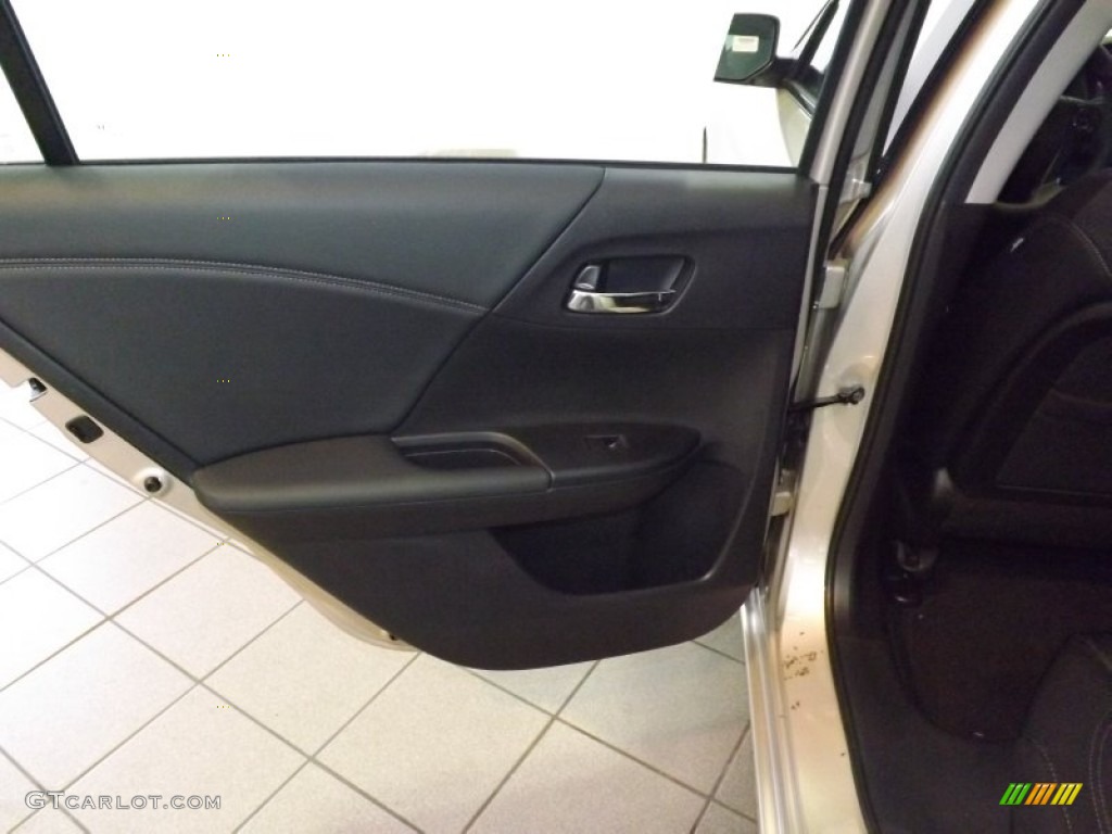 2014 Accord Sport Sedan - Champagne Frost Pearl / Black photo #26