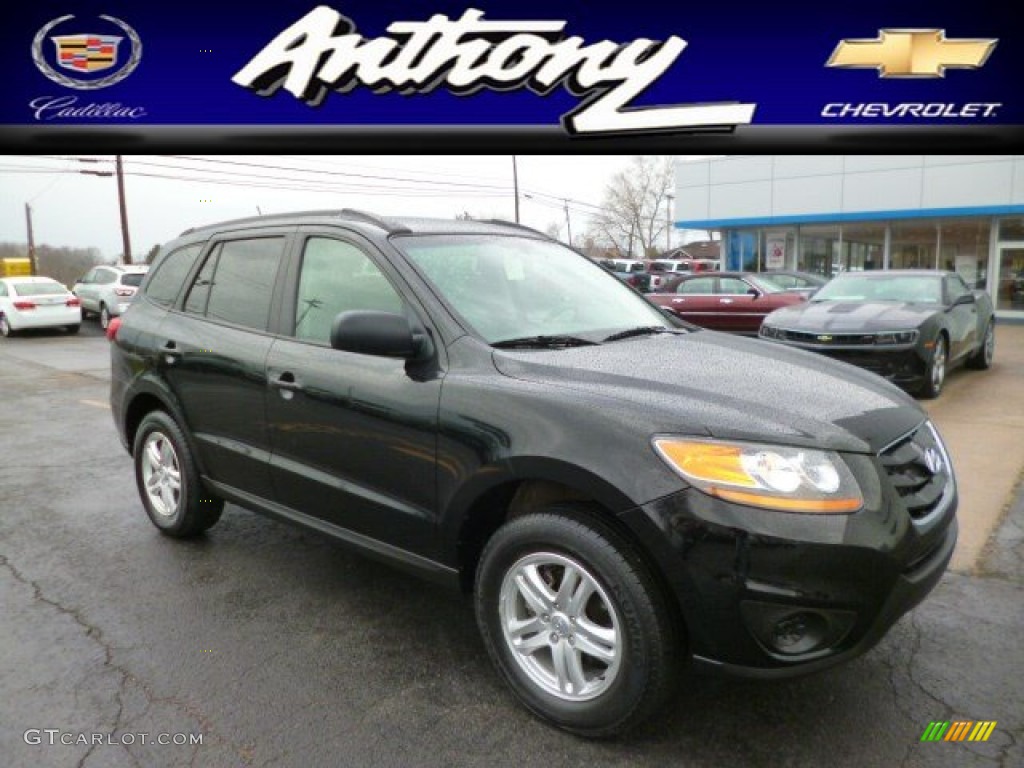 Phantom Black Metallic Hyundai Santa Fe