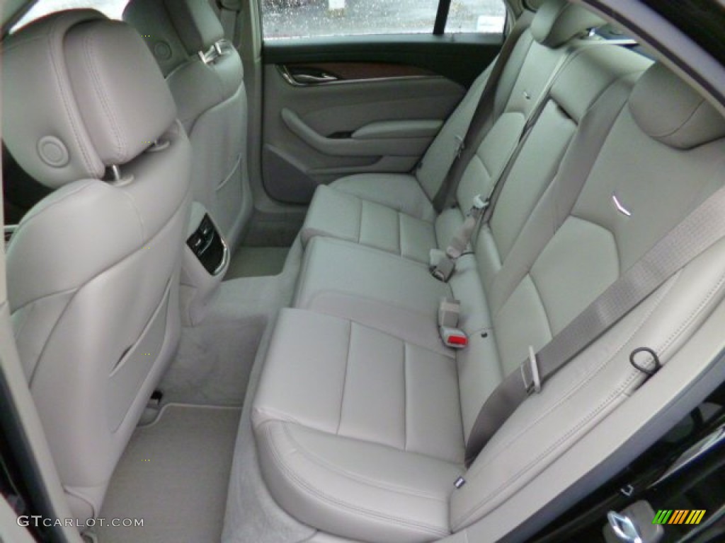 Medium Titanium/Jet Black Interior 2014 Cadillac CTS Sedan AWD Photo #88601689