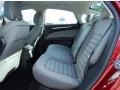 Earth Gray 2014 Ford Fusion Hybrid S Interior Color