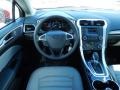 Earth Gray 2014 Ford Fusion Hybrid S Dashboard