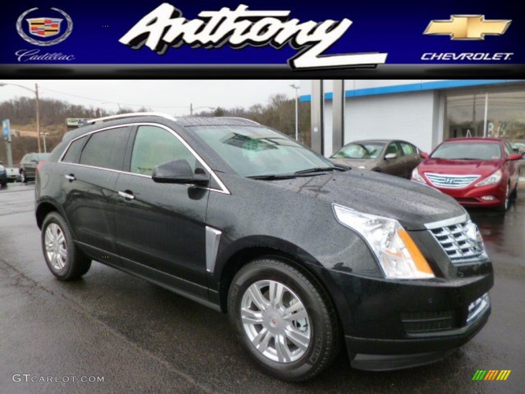 2014 SRX Luxury AWD - Black Raven / Caramel/Ebony photo #1