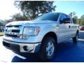 Ingot Silver - F150 XLT SuperCab Photo No. 1