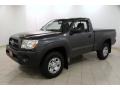 2011 Magnetic Gray Metallic Toyota Tacoma Regular Cab 4x4  photo #3