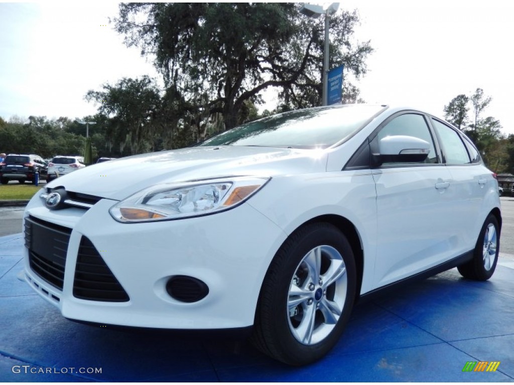 Oxford White Ford Focus