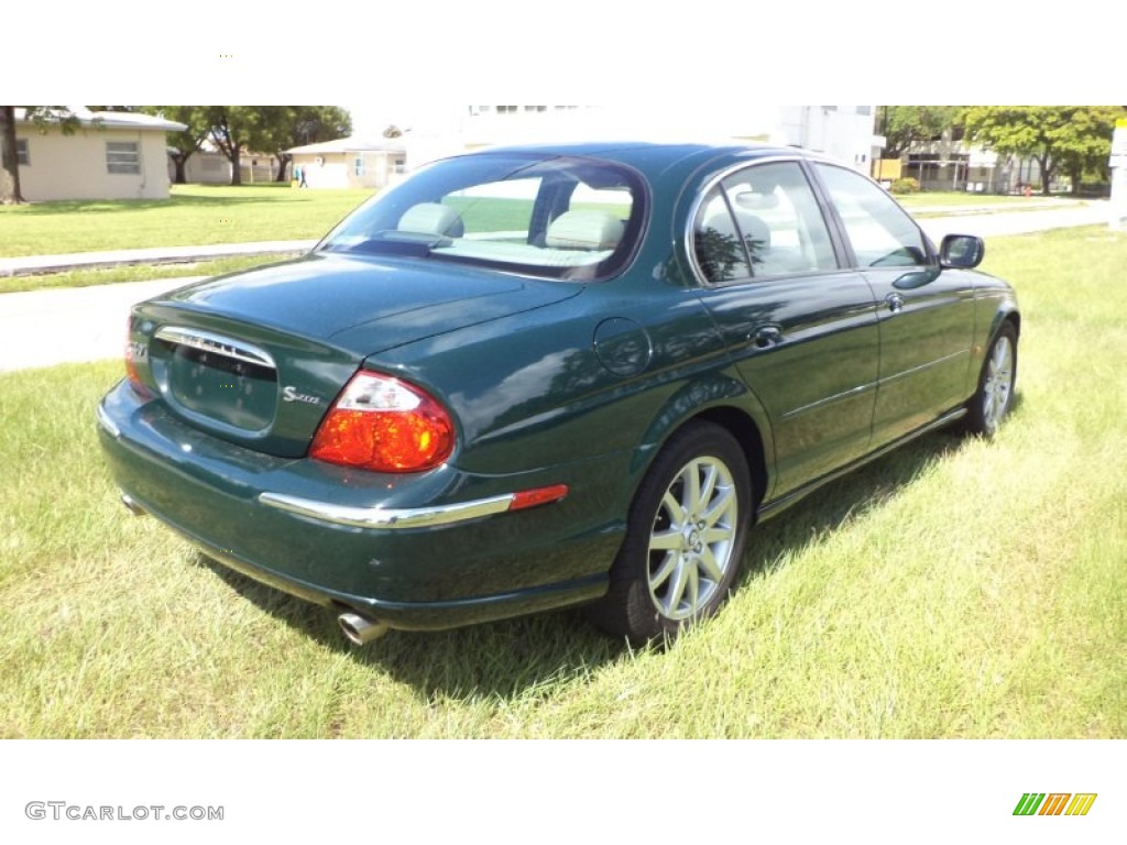 2000 S-Type 4.0 - British Racing Green / Cashmere photo #4