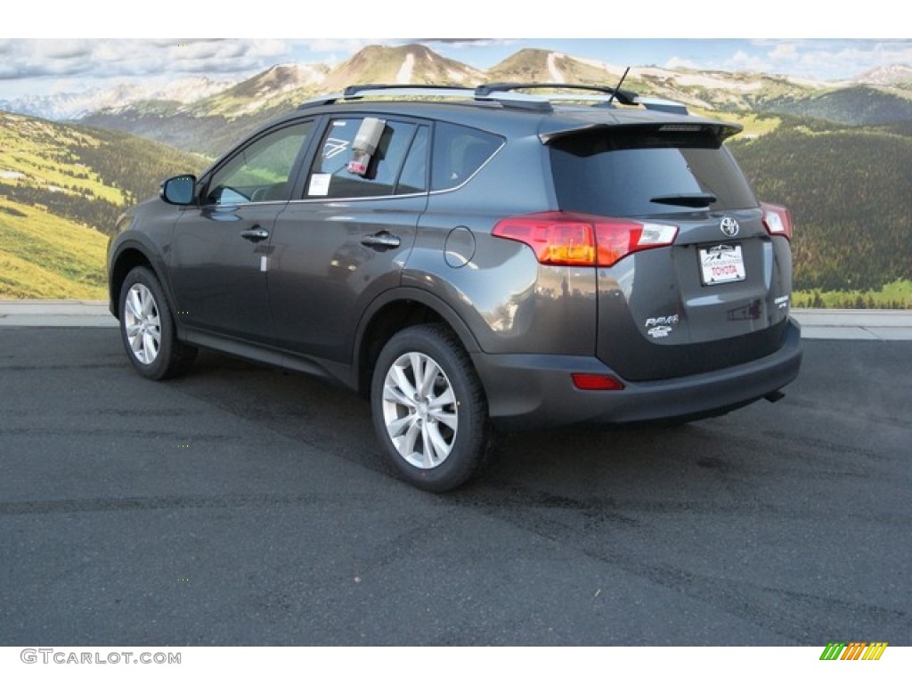 2013 RAV4 Limited AWD - Magnetic Gray Metallic / Black photo #3