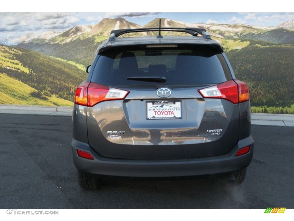 2013 RAV4 Limited AWD - Magnetic Gray Metallic / Black photo #4