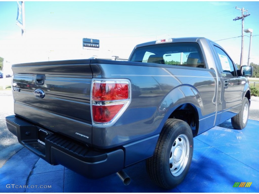 2014 F150 XL Regular Cab - Sterling Grey / Steel Grey photo #3