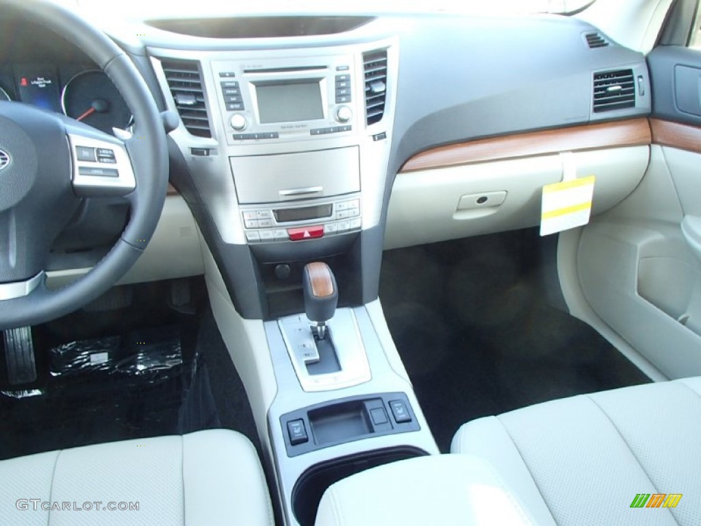 2014 Outback 2.5i Limited - Satin White Pearl / Ivory photo #6