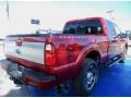 Ruby Red Metallic - F250 Super Duty Platinum Crew Cab 4x4 Photo No. 3