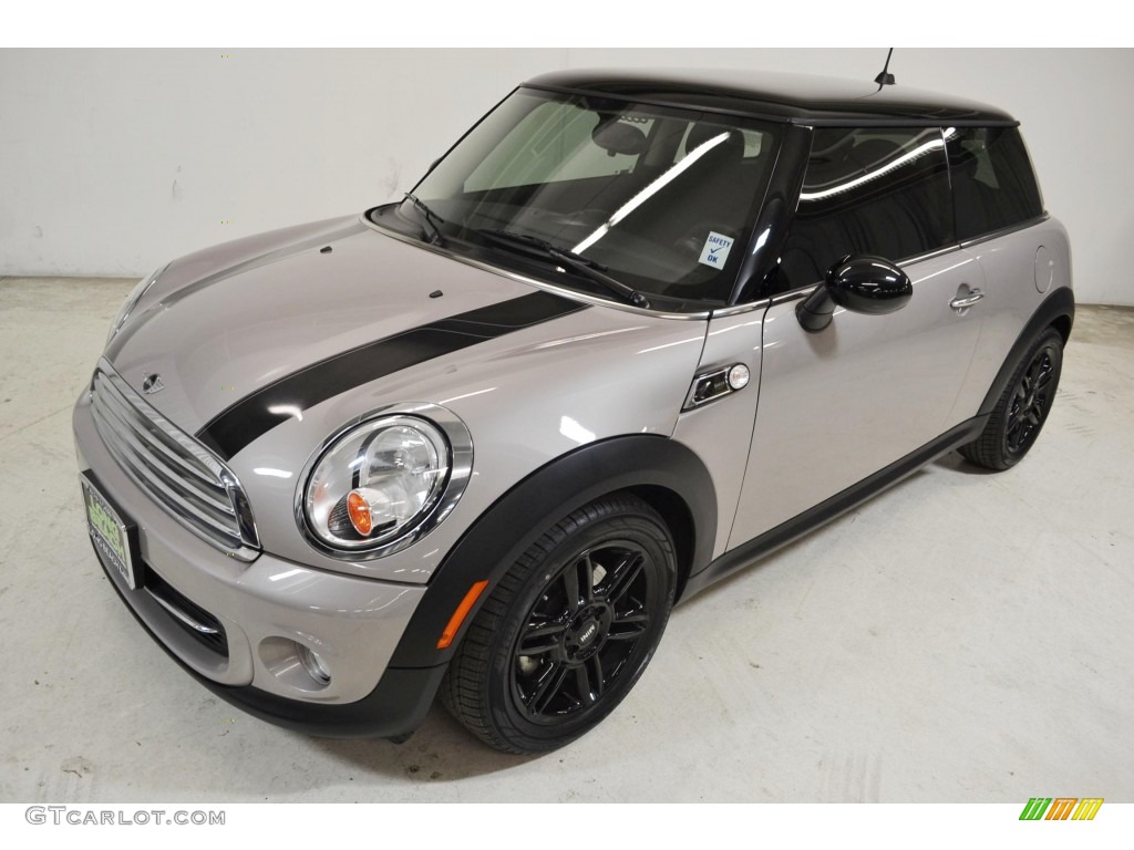 2012 Cooper Hardtop Baker Street Special Edition - Baker Street Rooftop Gray / Carbon Black Checkered Cloth photo #8