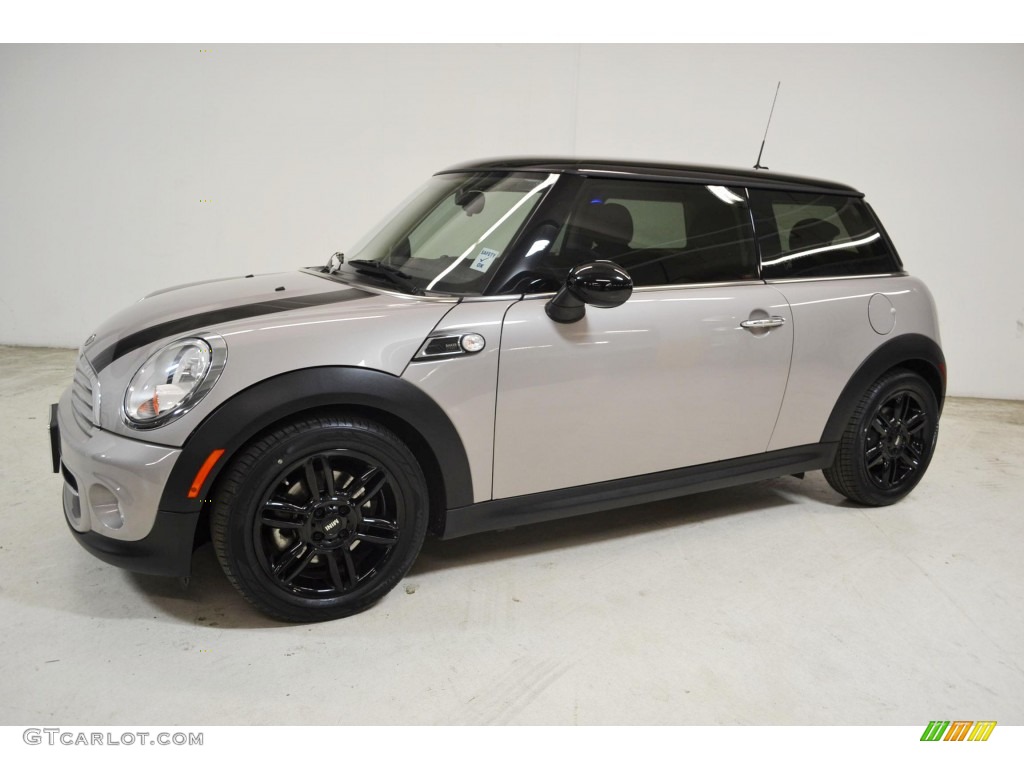 2012 Cooper Hardtop Baker Street Special Edition - Baker Street Rooftop Gray / Carbon Black Checkered Cloth photo #9