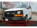 Summit White 2006 Chevrolet Express 2500 Commercial Van