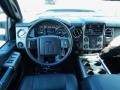 2014 Blue Jeans Metallic Ford F350 Super Duty Lariat Crew Cab 4x4  photo #8
