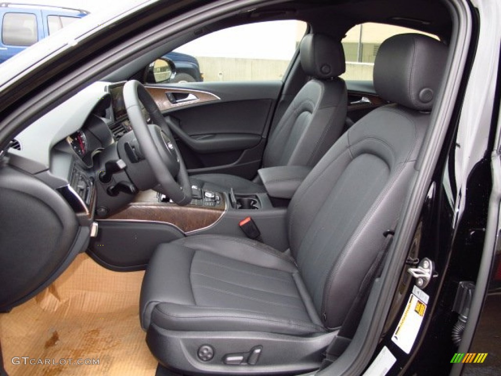 2014 A6 3.0T quattro Sedan - Brilliant Black / Black photo #11