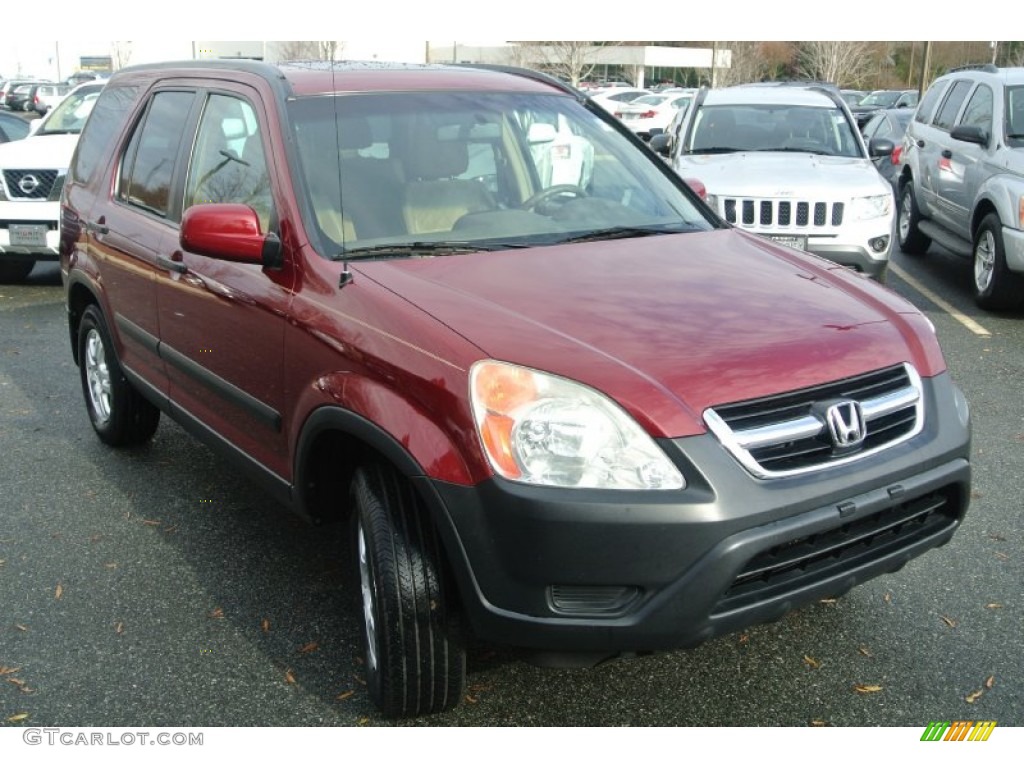 Chianti Red Pearl 2004 Honda CR-V EX 4WD Exterior Photo #88609489