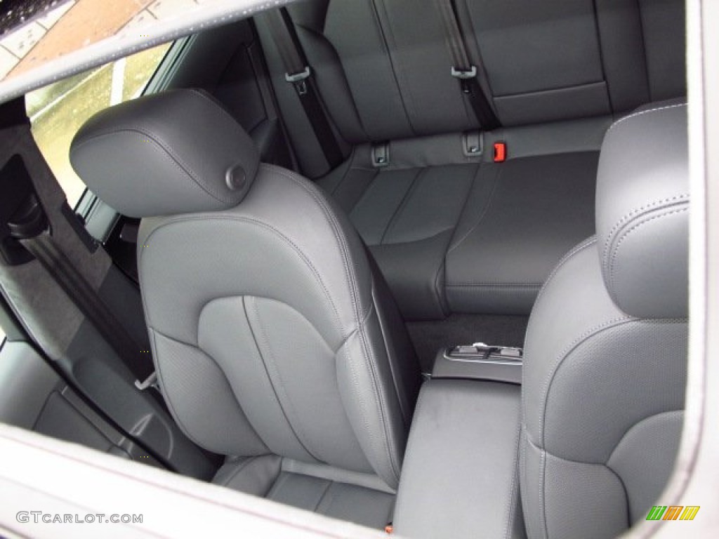 2014 S6 Prestige quattro Sedan - Moonlight Blue Metallic / Black Valcona photo #8