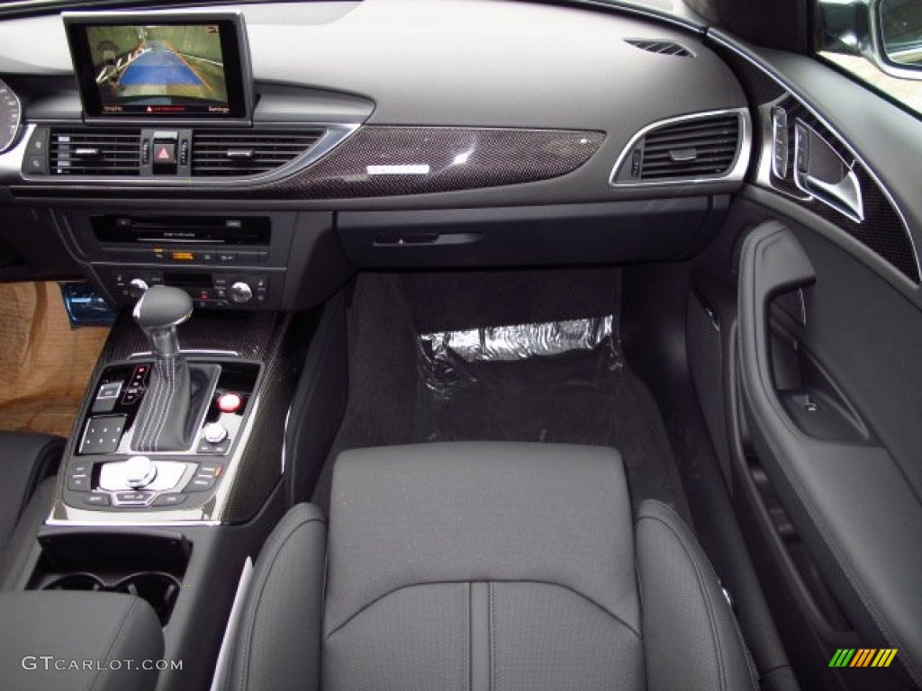 2014 S6 Prestige quattro Sedan - Moonlight Blue Metallic / Black Valcona photo #13