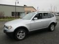 Titanium Silver Metallic - X3 3.0i Photo No. 3