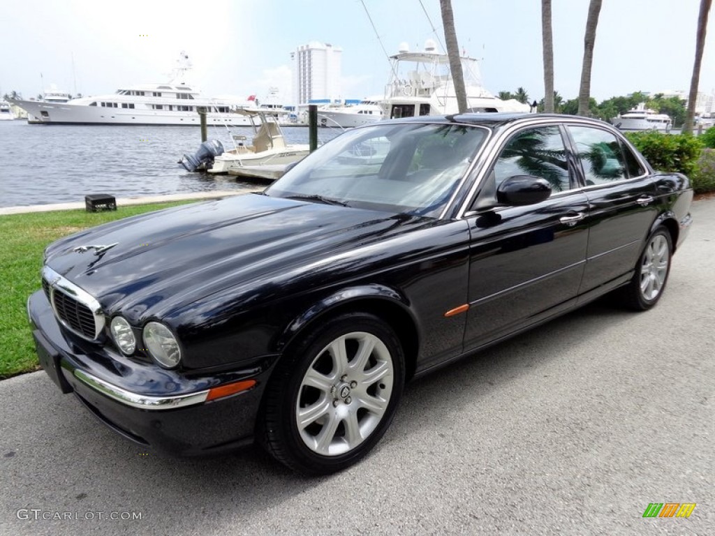 Midnight Metallic 2004 Jaguar XJ XJ8 Exterior Photo #88611373