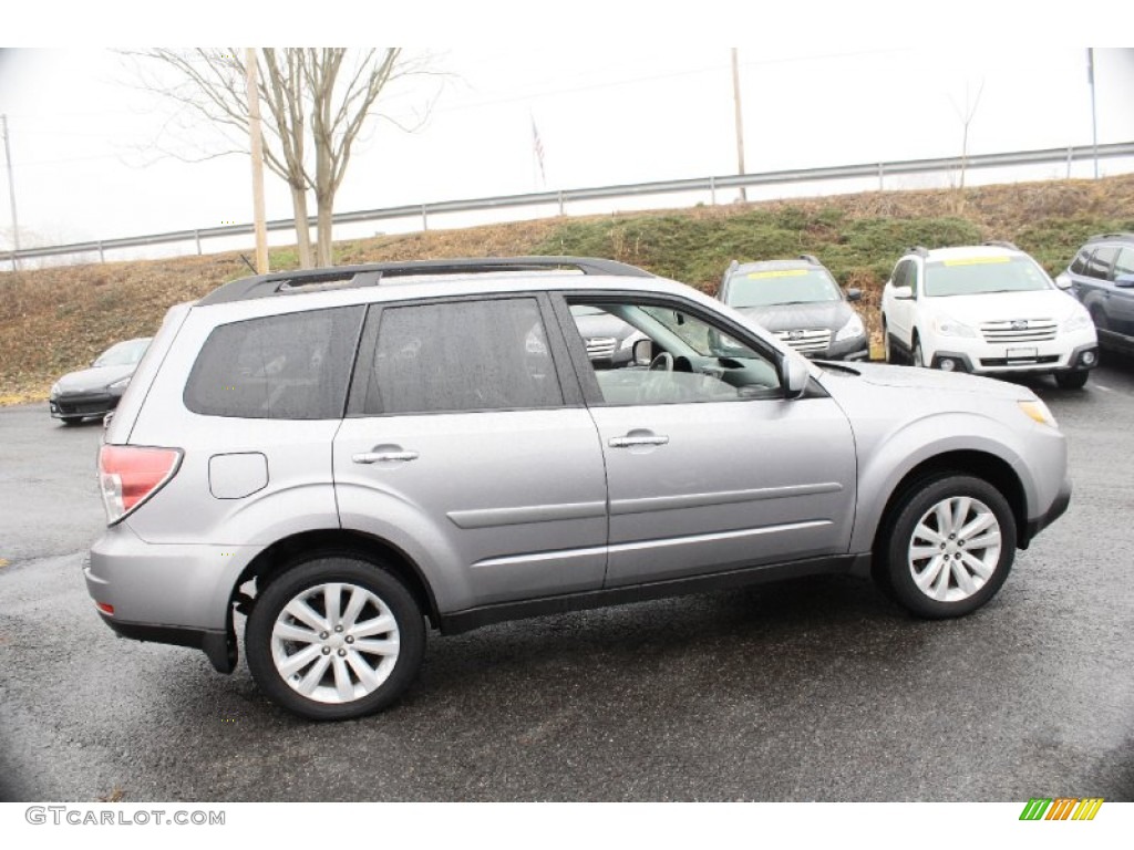 2011 Forester 2.5 X Limited - Spark Silver Metallic / Platinum photo #4