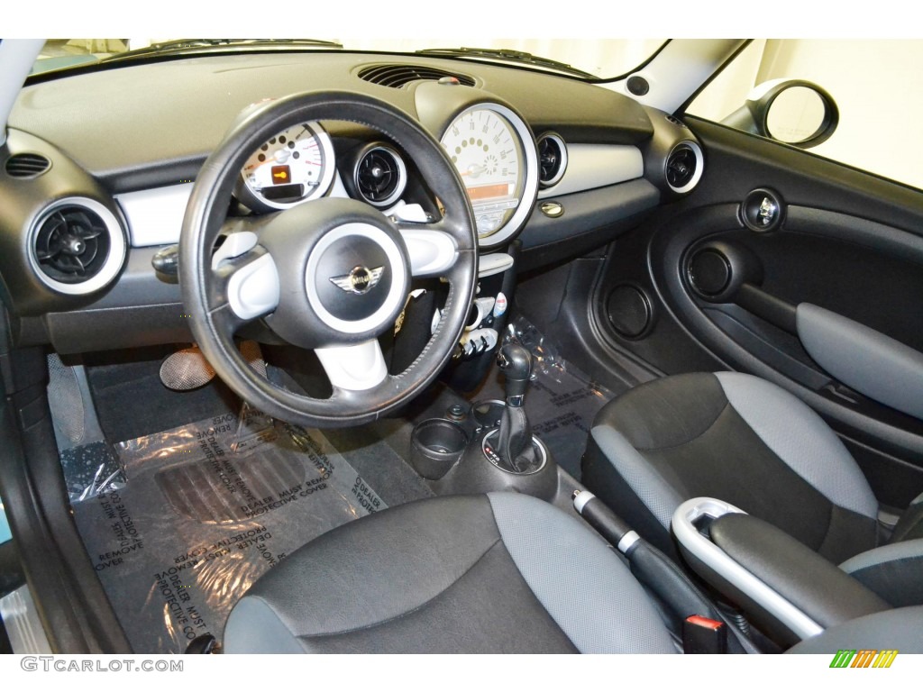 2008 Cooper Hardtop - Oxygen Blue / Grey/Black photo #12