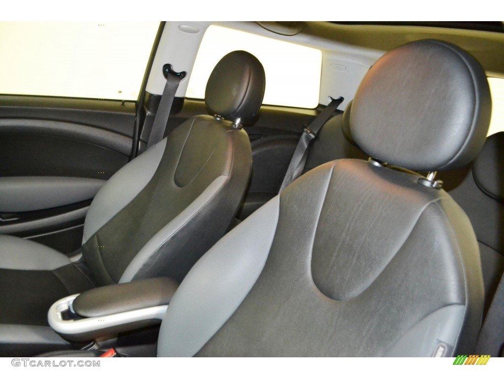 2008 Cooper Hardtop - Oxygen Blue / Grey/Black photo #14