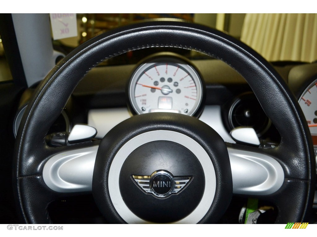 2008 Cooper Hardtop - Oxygen Blue / Grey/Black photo #21